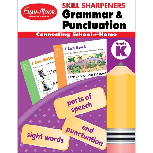 Skill Sharpeners: Grammar & Punctuation, Kindergarten Workbook