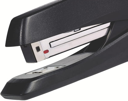 Rexel Ecodesk compact stapler, 20 Sheets, Made with 50% recycled plastic, Eco friendly, 2100029, Black