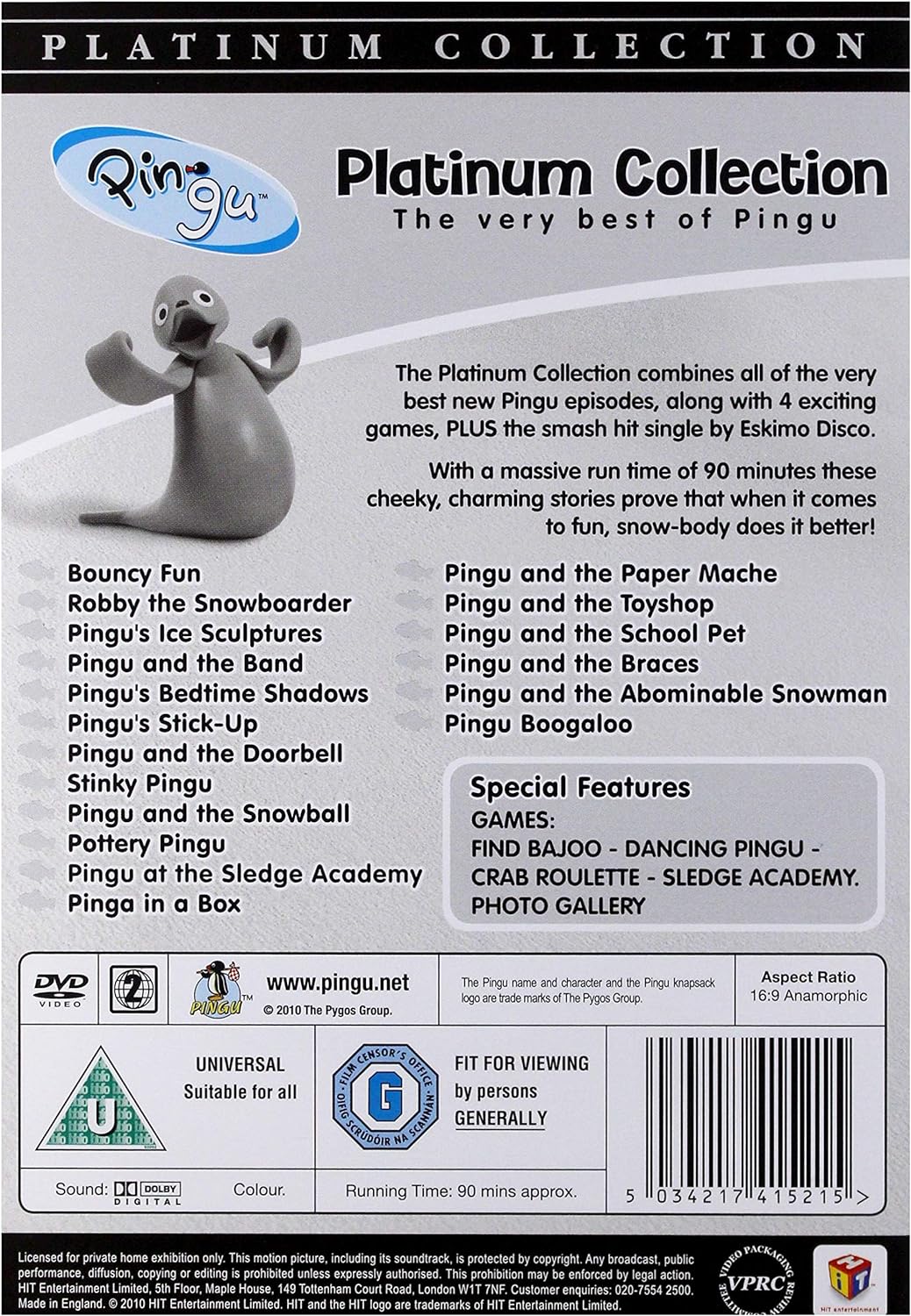Pingu - Platinum Pingu  & Pingu - Breaks The Ice