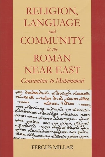 Religion, Language and Community in the Roman Near East