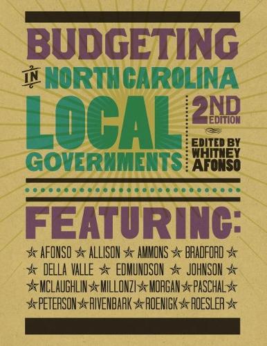 Budgeting in North Carolina Local Governments
