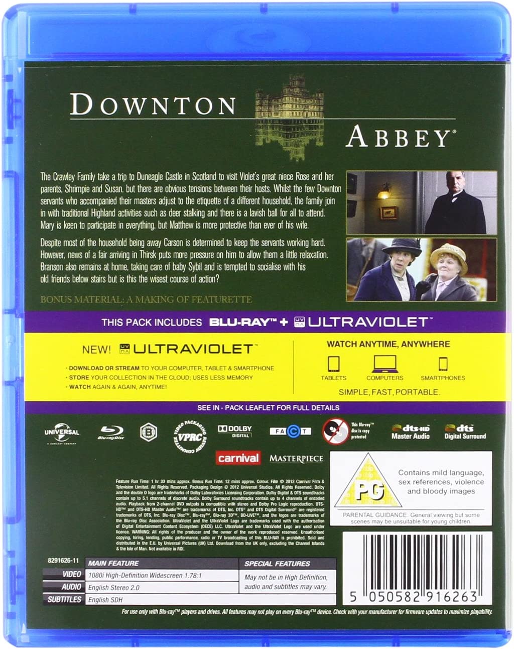 Charles Edwards, Allen Leech Downton Abbey: A Journey to