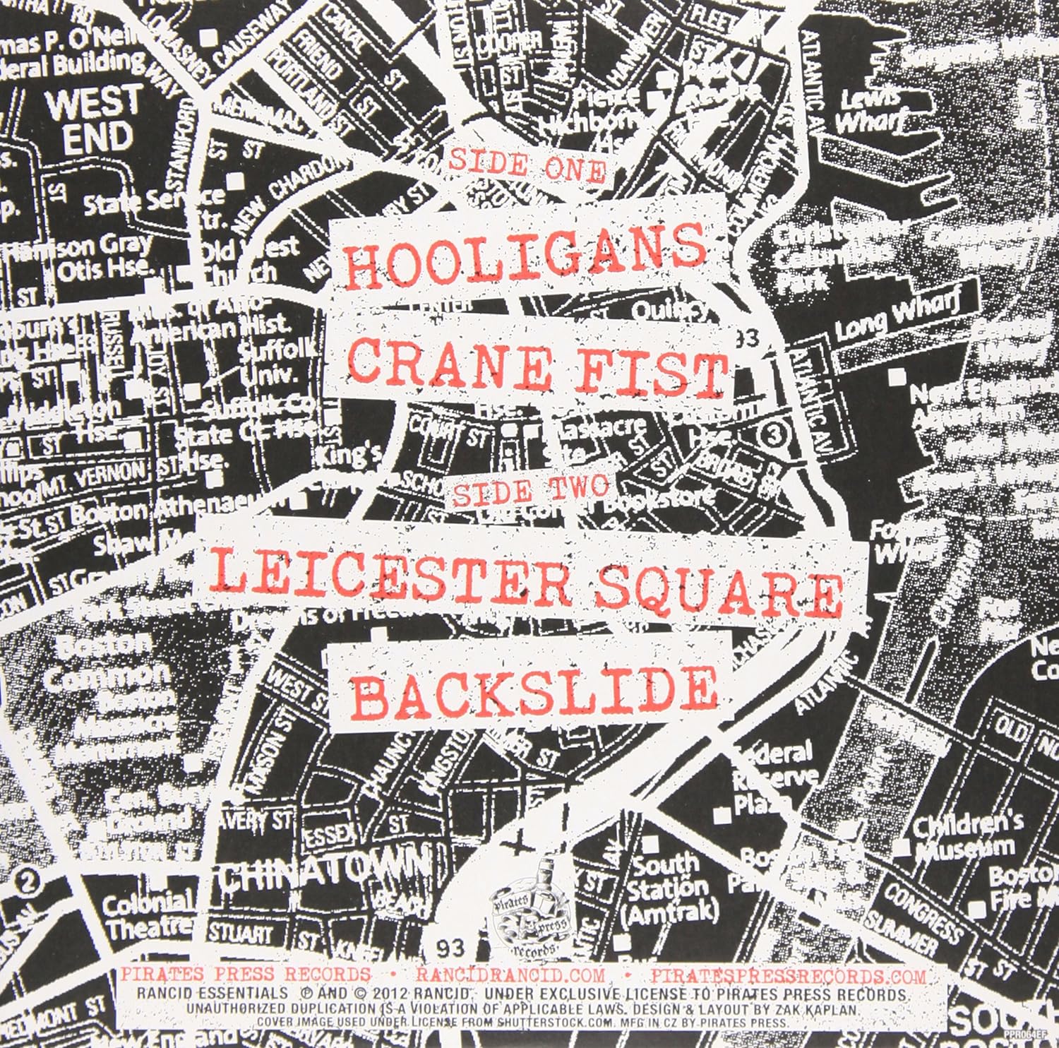Hooligans/Crane Fist/Leicester [7"