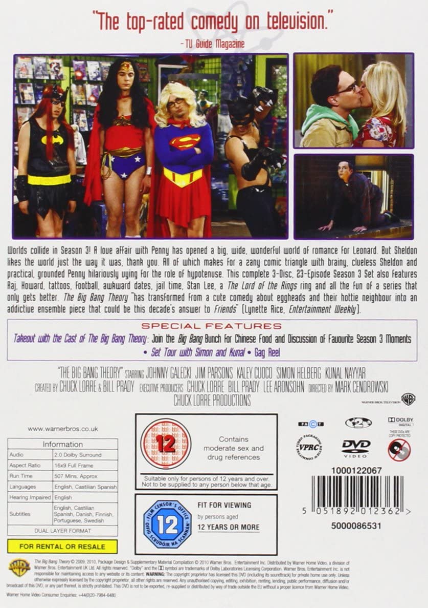 The Big Bang Theory: Season 3