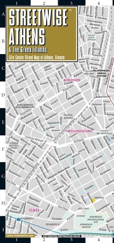 Streetwise Athens & the Greek Islands Map