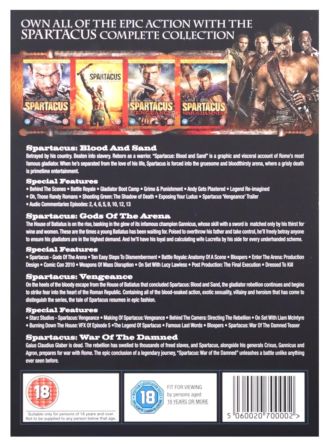 Spartacus: The Complete Collection (Slim Edition)