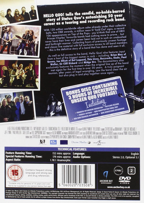 Status Quo - Hello Quo Access All Areas Edition