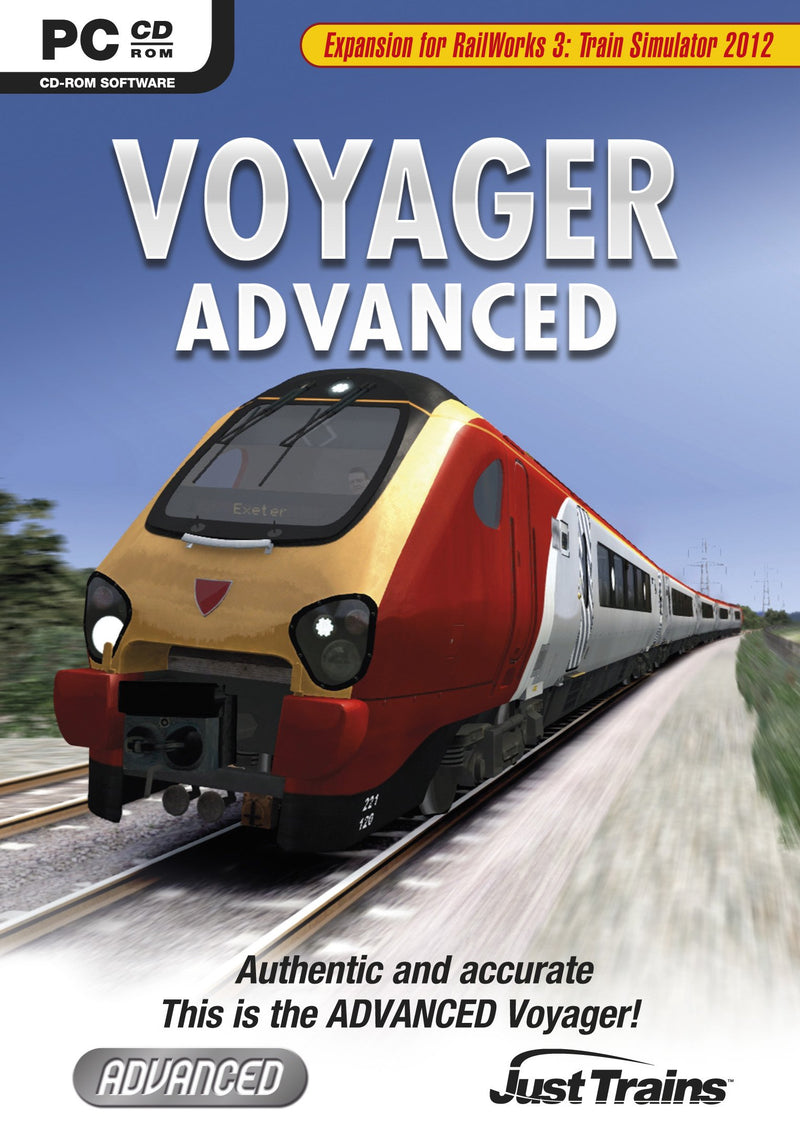 Voyager Advanced - Add-On for Railworks 3 (PC DVD