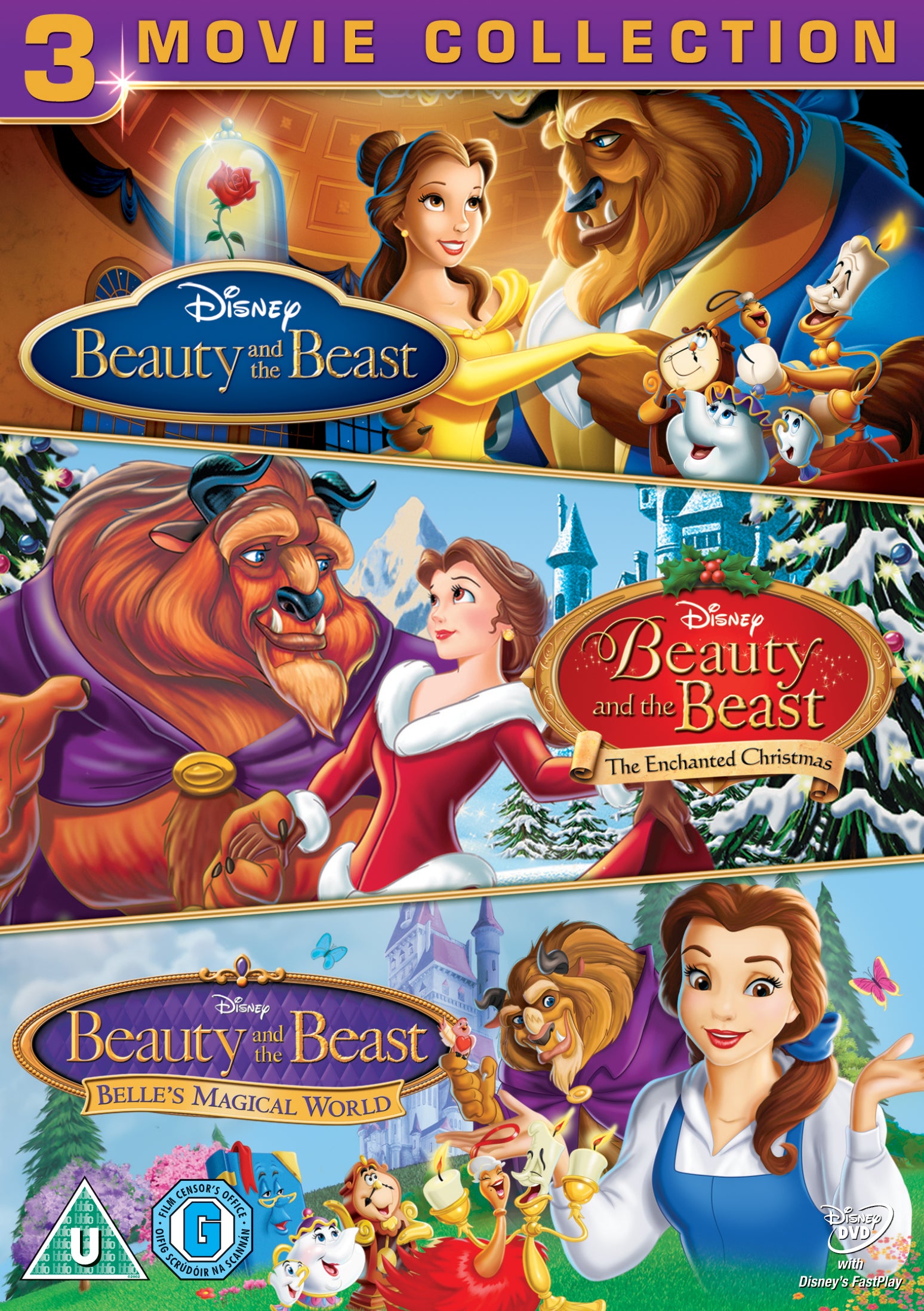 Beauty and the Beast: 3 Movie Collection