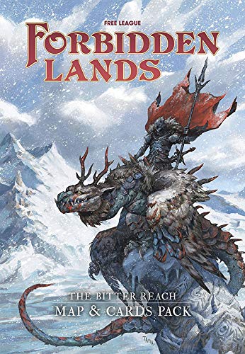 Forbidden Lands: Bitter Reach Map & Card