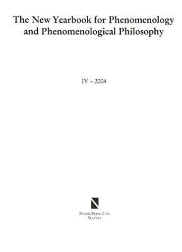 The New Yearbook for Phenomenology and Phenomenological Philosophy V. 4