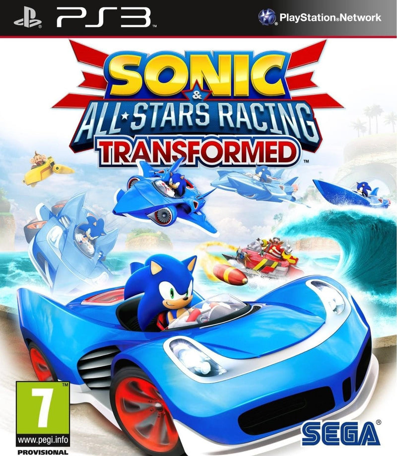 Sonic and All Stars Racing Transformed: Essentials (PS3) & SEGA Mega Drive Ultimate Collection- Essentials (PS3