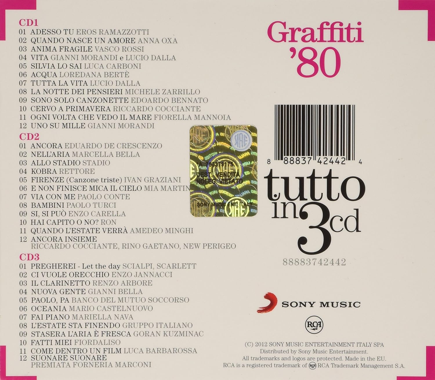 Graffiti 80 Tutto in
