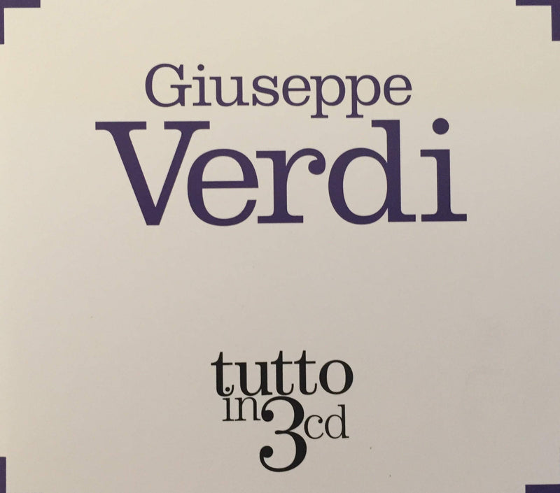 Giuseppe Verdi-Tutto in 3