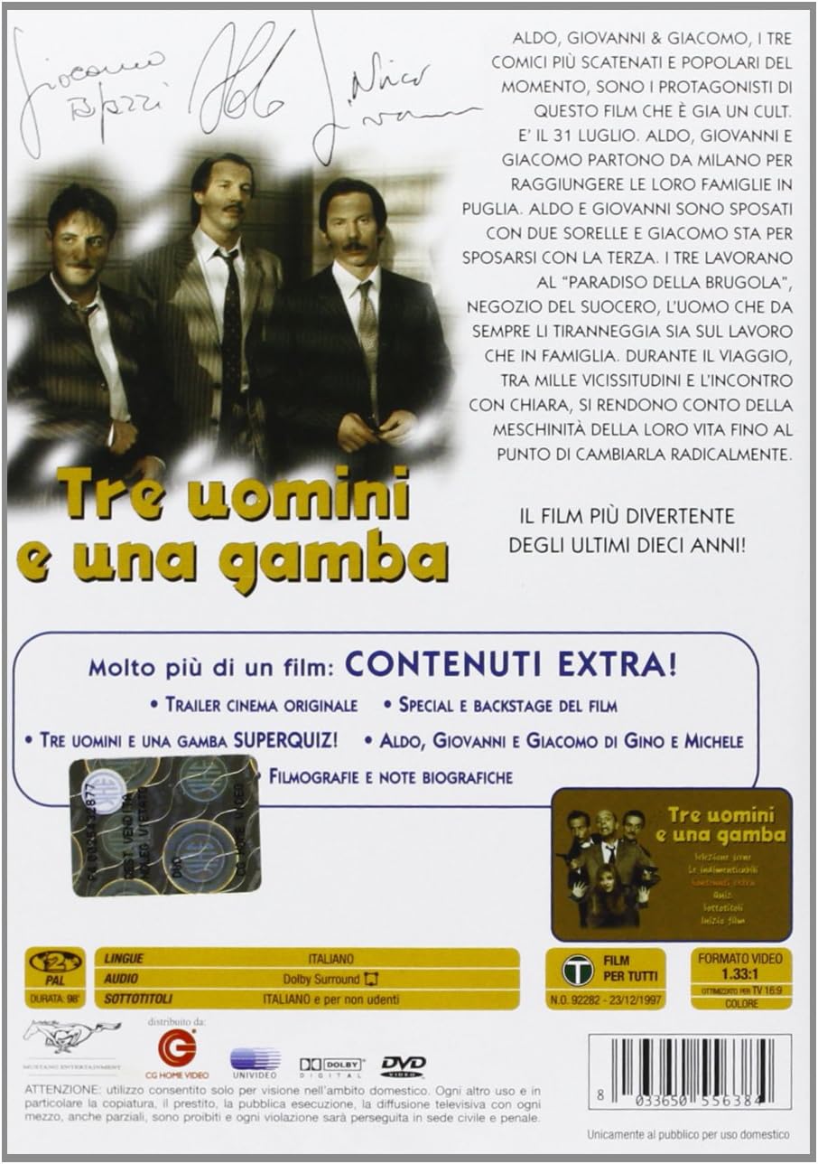 Tre Uomini E Una Gamba