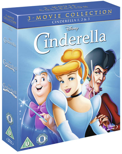 Cinderella 3-Movie Collection Trilogy 1, 2, 3 (Special Box Set)