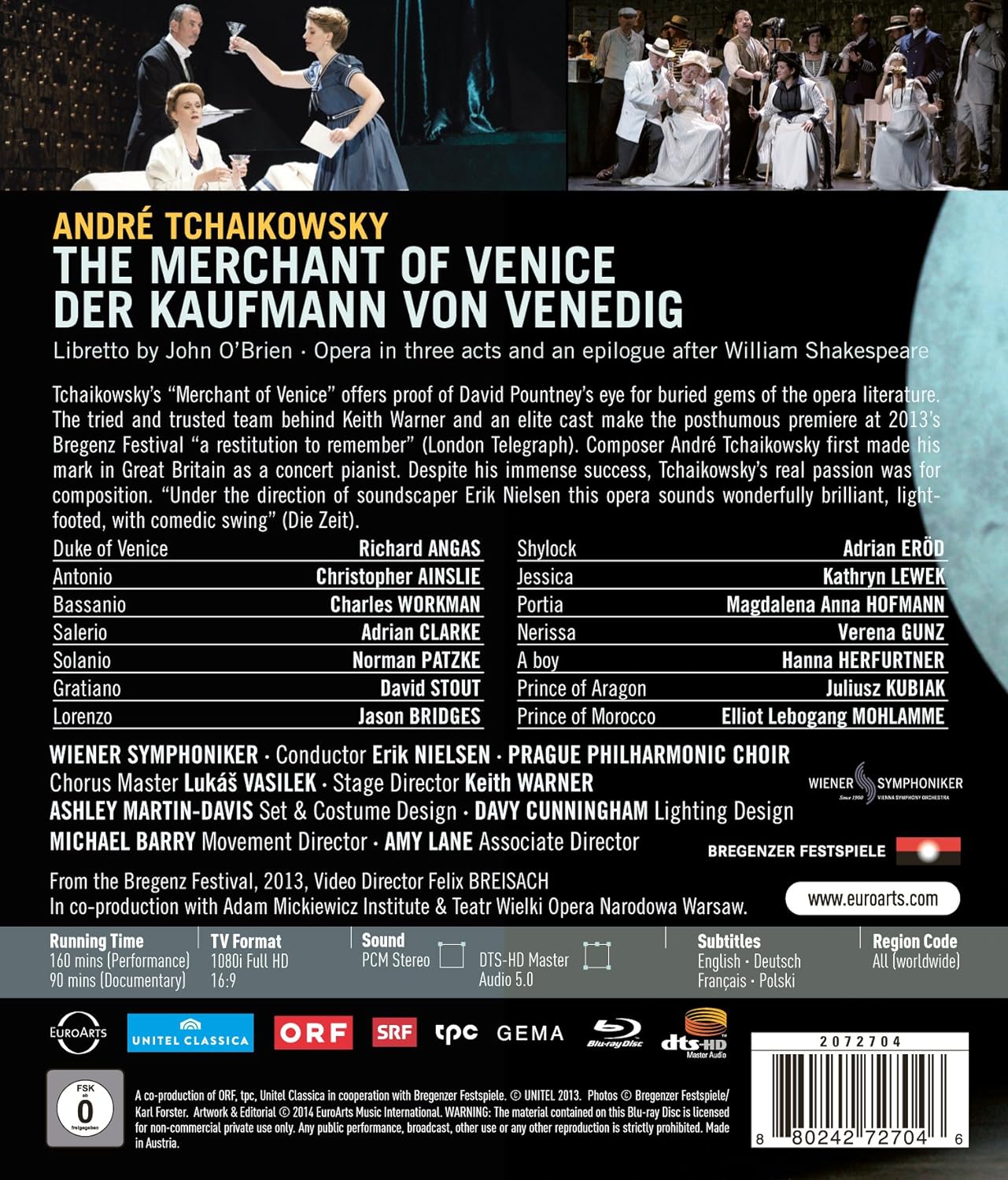 André Tchaikowsky: The Merchant of Venice