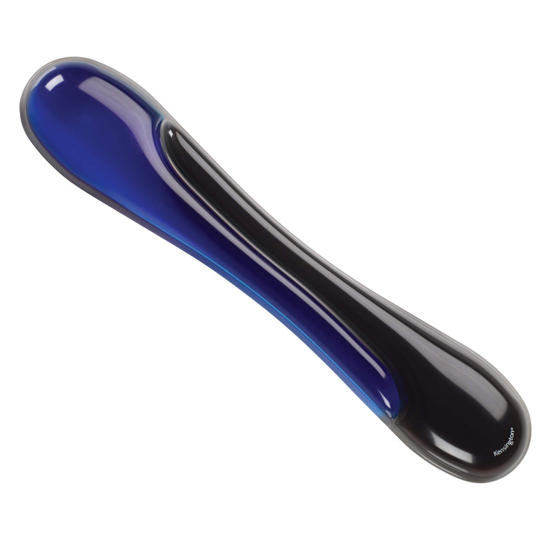 Kensington K62397AM Duo Gel - Ergonomic Keyboard Wrist Rest with Gel Wrist Support Pad - 90 x 36 x 480 mm - Blue (62397