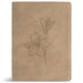 CSB Verse-By-Verse Reference Bible, Digital Study Edition, Earth Suedesoft Leathertouch