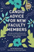 Candid Advice for New Faculty Members
