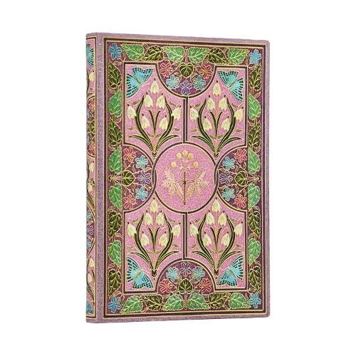 Mimosa (Poetry in Bloom) Mini Unlined Softcover Journal (Elastic Band Closure)