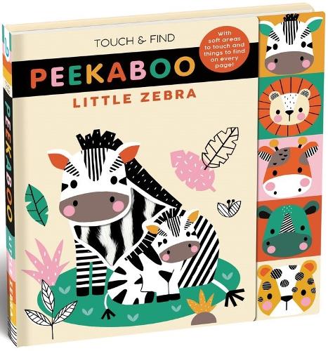 Touch and Find Peekaboo Little Zebra