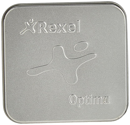 Rexel Optima HD70 Heavy Duty Staples, For Stapling up to 70 Sheets, Use with Optima Staplers, Box of 2500, 2102497, Silver