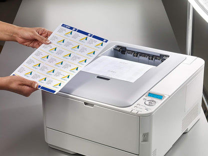 Avery Self-Adhesive Address Mailing Labels, Laser Printers, 18 Labels Per A4 Sheet, 720 labels, UltraGrip (L7161
