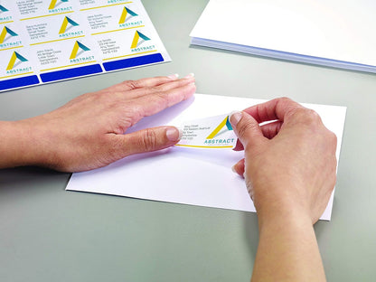 Avery Self-Adhesive Address Mailing Labels, Laser Printers, 18 Labels Per A4 Sheet, 720 labels, UltraGrip (L7161