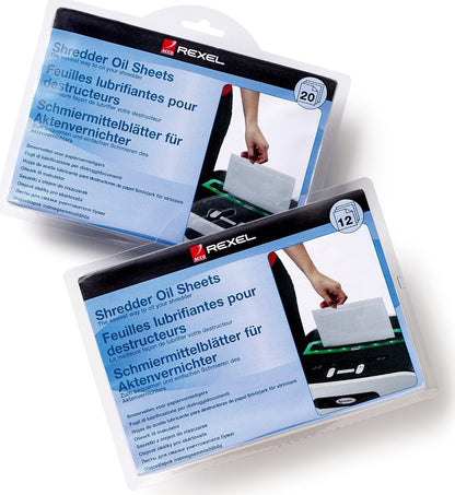 Rexel Shredder Oil Sheets (20