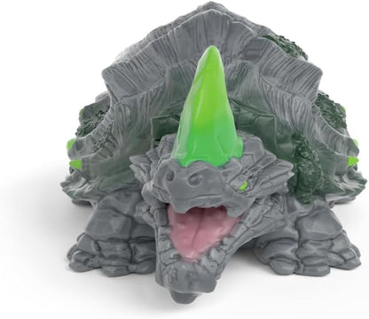 schleich ELDRADOR Creatures | Tortue de Pierre 70839 | Figurine Monstre détaillée à Collectionner et Jouer | Cadeau pour Enfants dès 7 Ans | 11 x 6 x 5 cm