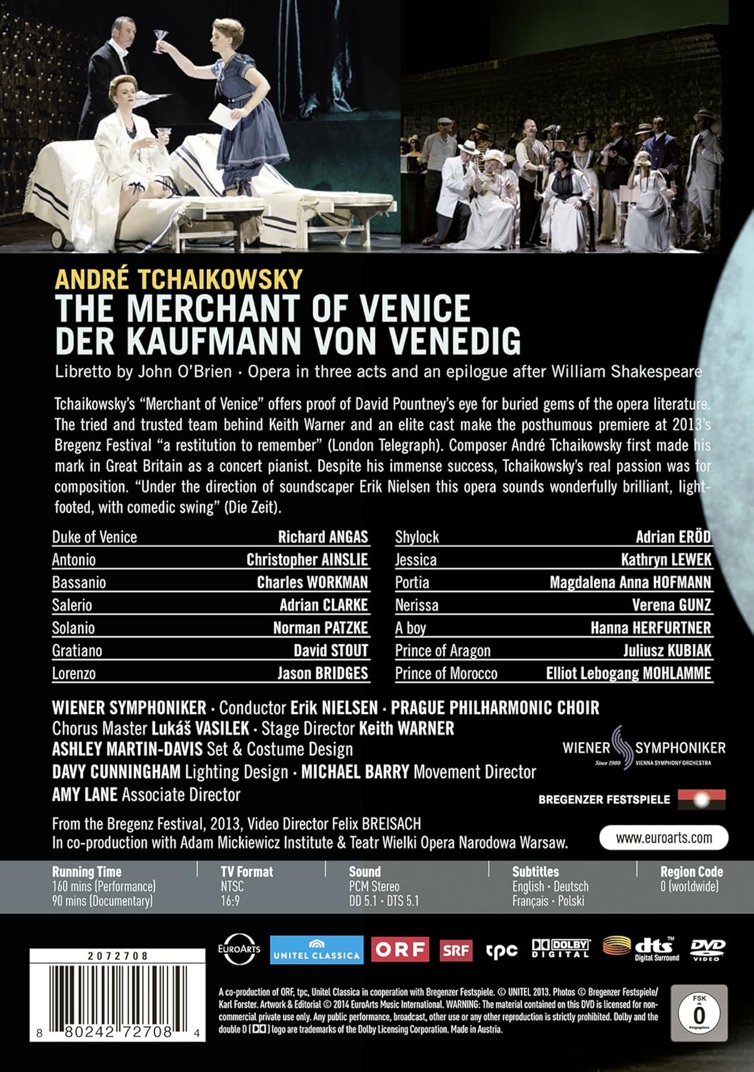 The Merchant Of Venice: Bregenz Festival (Nielsen)