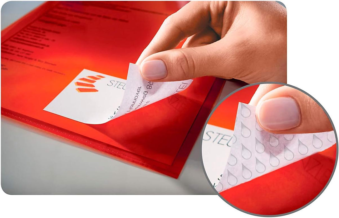 AVERY Zweckform J8160-25 Adressetiketten/Adressaufkleber (525 Etiketten, 63,5x38,1mm auf A4, bedruckbar, selbstklebend, für DIN B6/C6 Briefkuverts, Papier matt, Inkjet-Drucker) 25 Blatt, weiß