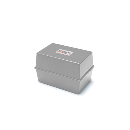 Deflecto Value Size 6 x 4 Index Card Box