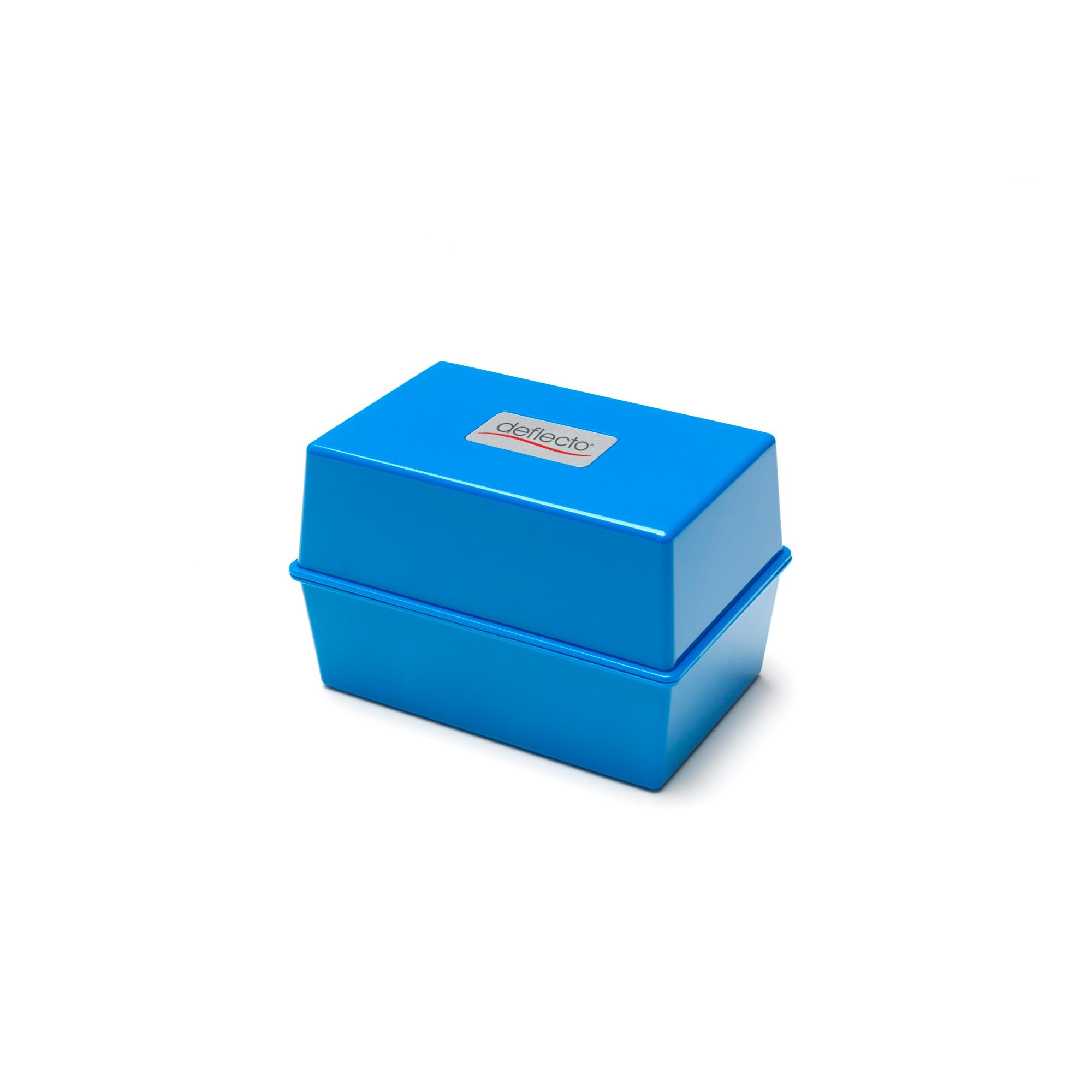 Deflecto valeur Taille 6 x 4 Index Card Box – Parent 6x4 Blue