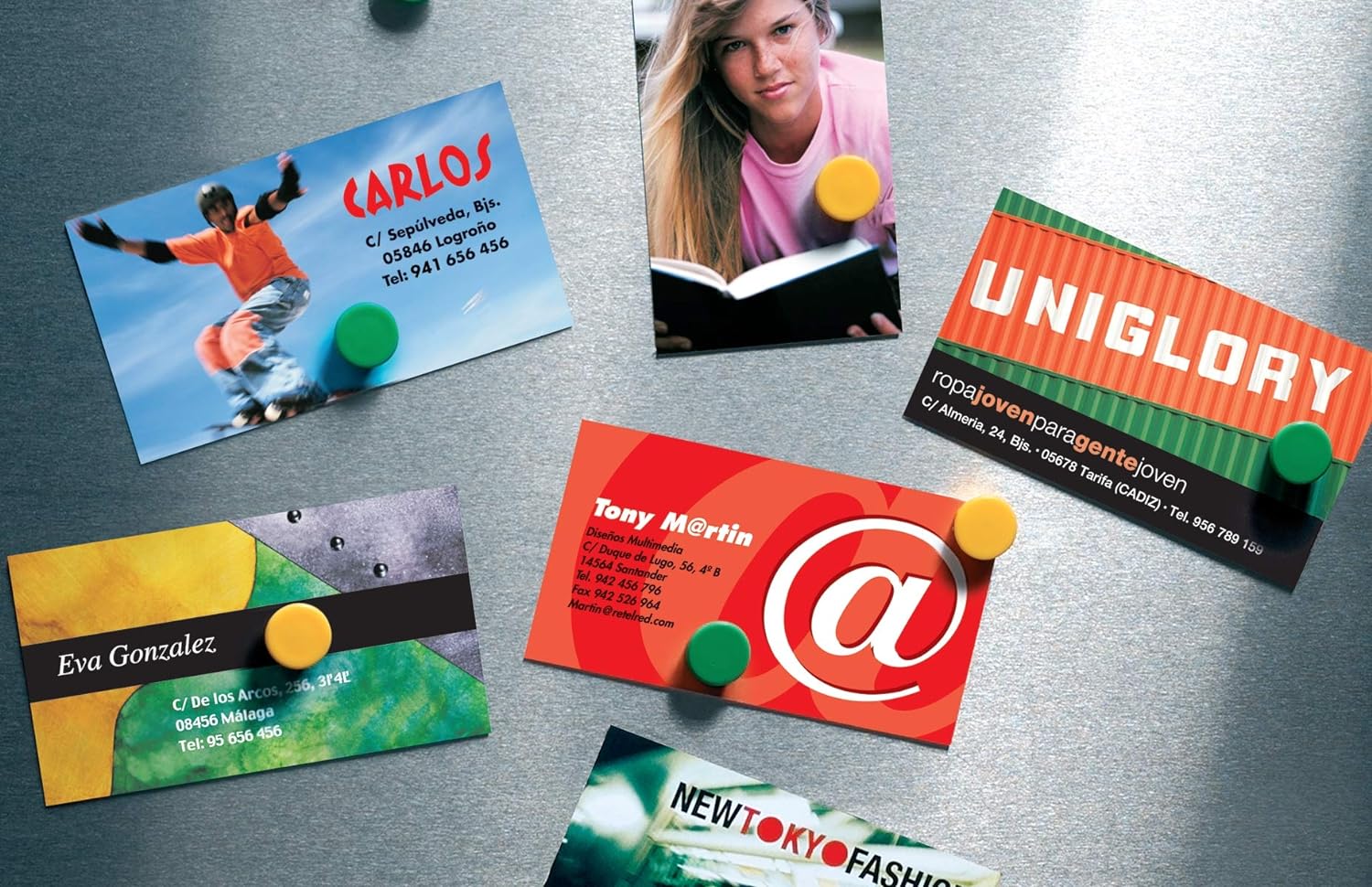 DECAdry TopLine Business Cards Straight White - Ref OCC3342 (Pack 150