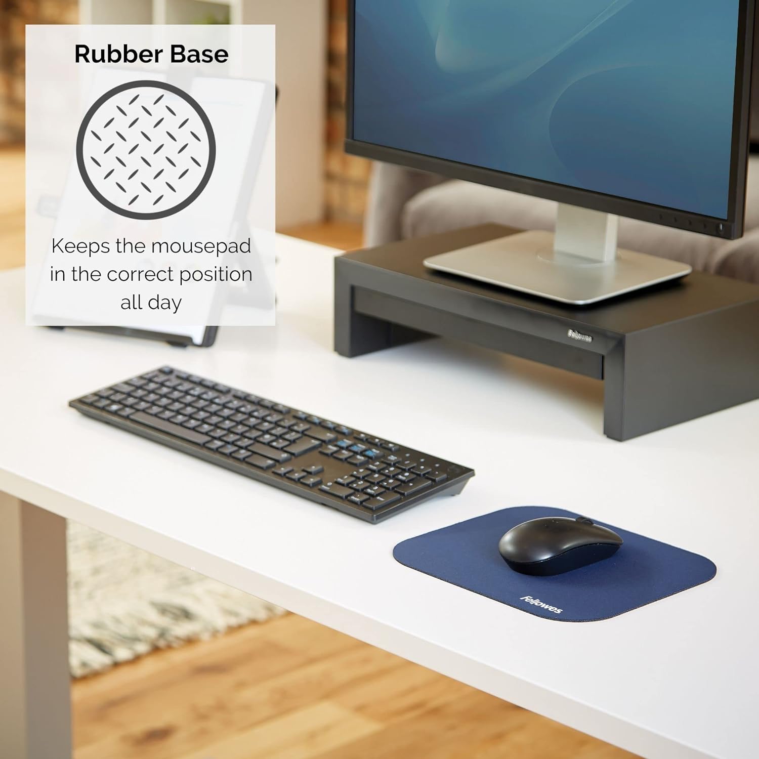 Fellowes Solid Colour Mouse Pad