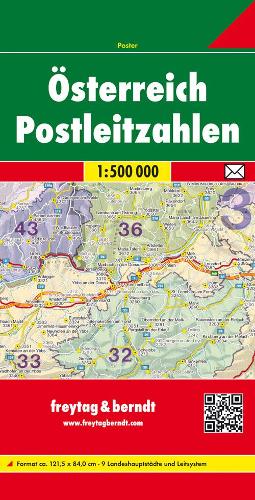 Austria by District, 1:500.000