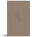 CSB Thinline Reference Bible, Digital Study Edition, Earth Suedesoft Leathertouch
