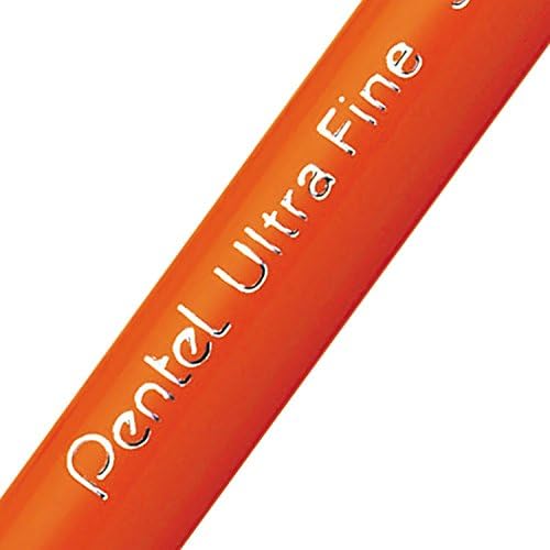 Pentel S570 Ultra Fine Pen Plastic 0.6mm Tip 0.3mm Line Black Ref S570-A