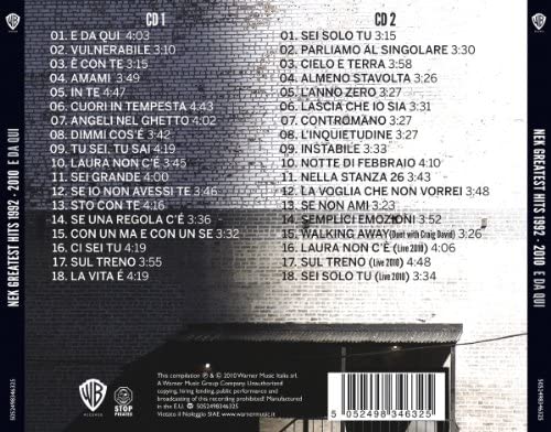 Greatest Hits 1992-2010 E Da Qui (Italian)