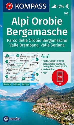 Alpi Orobie Bergamasche / Valle Seriana D/E/I + Aktiv Guide