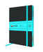 Black & Blue Artisan Paperback Notebook