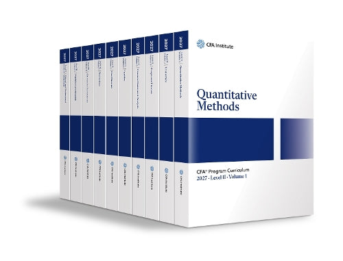 2027 CFA® Program Curriculum, Level II Box Set