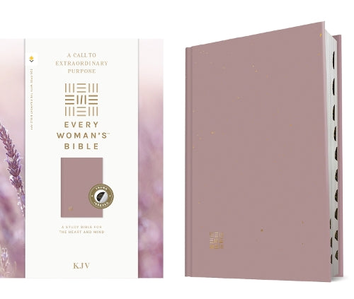 KJV Every Woman's Bible, Filament Enabled (Hardcover, Plum, Indexed, Red Letter)