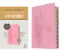Biblia de Referencia En La Columna Central Ntv, Letra Grande Con Filament (Sentipiel, Rosa, ï½ndice, Letra Roja)
