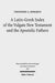 A Latin-Greek Index of the Vulgate New Testament and the Apostolic Fathers
