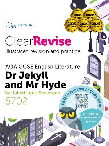 ClearRevise AQA GCSE English Literature 8702; Stevenson, Dr Jekyll and Mr Hyde
