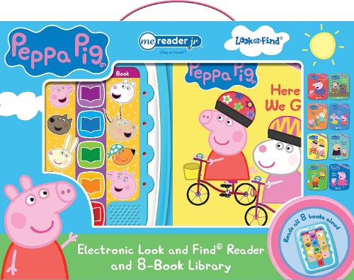 Peppa Pig: Me Reader Jr 8 Board Books and Electronic Reader Sound Book Set