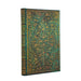 2027 Emerald Flower (Nature’s Grace) Mini 18-Month Hardcover Dayplanner (Elastic Band Closure) Horizontal